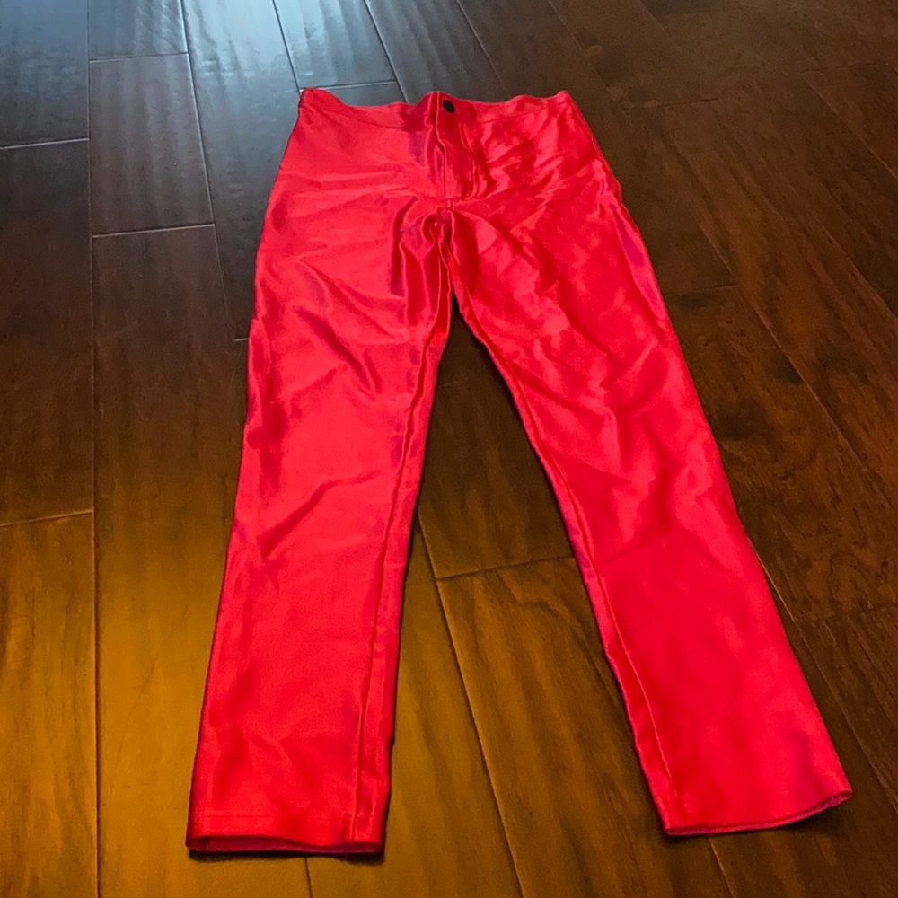 Red American Apparel Hot Pants/Disco Pants